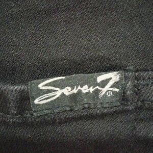 Seven7, Weekend Shorts, Black, Size 10, Stretch